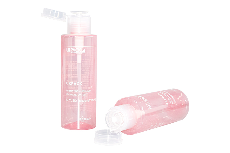 Pink Makeup Remover Bottle (UKG32) 200ml